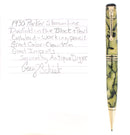CIRCA 1930 PARKER SENIOR DUOFOLD MODERNE BLACK & PEARL MECHANICAL PENCIL OFFERED BY ANTIQUE DIGGER