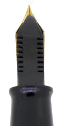 C1930 SHEAFFER OVERSIZE AUTOGRAPH BALANCE JET BLACK FOUNTAIN PEN RESTORED MINT OFFERED BY ANTIQUE DIGGER