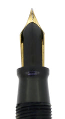 C1930 SHEAFFER DELUXE PETITE BLACK & PEARL LIFETIME BALANCE FOUNTAIN PEN RESTORED OFFERED BY ANTIQUE DIGGER