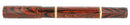 C1930 WATERMAN 42 1/2 RED RIPPLE SAFETY PEN 18K F-BBBB FLEX 2.65MM NIB RESTORED OFFERED BY ANTIQUE DIGGER