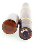 C1930 WATERMAN 42 1/2 RED RIPPLE SAFETY PEN 18K F-BBBB FLEX 2.65MM NIB RESTORED OFFERED BY ANTIQUE DIGGER