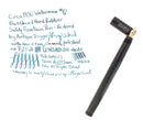 C1930 WATERMAN 42 BLACK CHASED HR SAFETY FOUNTAIN PEN F-BBB FLEX NIB RESTORED OFFERED BY ANTIQUE DIGGER