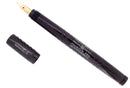 C1930 WATERMAN 42 BLACK CHASED HR SAFETY FOUNTAIN PEN F-BBB FLEX NIB RESTORED OFFERED BY ANTIQUE DIGGER