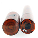 C1930 WATERMAN 42 RED RIPPLE SAFETY FOUNTAIN PEN M-BBB FLEX NIB RESTORED OFFERED BY ANTIQUE DIGGER