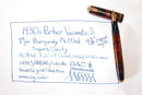 CIRCA 1934 PARKER BURGUNDY MOTTLED DOUBLE JEWEL VACUMATIC JR FOUNTAIN PEN RESTORED OFFERED BY ANTIQUE DIGGER