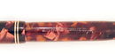 CIRCA 1934 PARKER BURGUNDY MOTTLED DOUBLE JEWEL VACUMATIC JR FOUNTAIN PEN RESTORED OFFERED BY ANTIQUE DIGGER