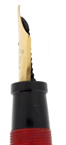 CIRCA 1930S CARTER'S CORAL STANDARD STREAMLINE FOUNTAIN PEN RESTORED OFFERED BY ANTIQUE DIGGER