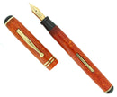 CIRCA 1930S CARTER'S CORAL STANDARD STREAMLINE FOUNTAIN PEN RESTORED OFFERED BY ANTIQUE DIGGER