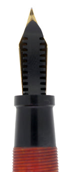 CIRCA 1930S CARTER'S CORAL STANDARD STREAMLINE FOUNTAIN PEN RESTORED OFFERED BY ANTIQUE DIGGER