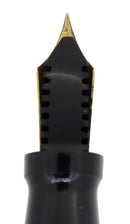 CIRCA 1930 SHEAFFER OVERSIZE AUTOGRAPH FLAT TOP 14K TRIM FOUNTAIN PEN RESTORED OFFERED BY ANTIQUE DIGGER