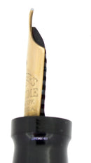 CIRCA 1930 SHEAFFER OVERSIZE AUTOGRAPH FLAT TOP 14K TRIM FOUNTAIN PEN RESTORED OFFERED BY ANTIQUE DIGGER