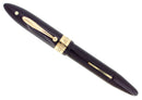 C1931 SHEAFFER OVERSIZE AUTOGRAPH BALANCE JET BLACK FOUNTAIN PEN RESTORED OFFERED BY ANTIQUE DIGGER