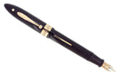 C1931 SHEAFFER OVERSIZE AUTOGRAPH BALANCE JET BLACK FOUNTAIN PEN RESTORED OFFERED BY ANTIQUE DIGGER