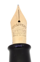 CIRCA 1931 SHEAFFER OVERSIZE BALANCE MARINE GREEN FOUNTAIN PEN RESTORED OFFERED BY ANTIQUE DIGGER