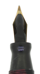 C1932 CONKLIN VEST POCKET ROSE & BLACK MARBLE FOUNTAIN PEN RESTORED OFFERED BY ANTIQUE DIGGER