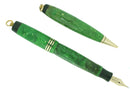 CIRCA 1932 DUOFOLD JADE VEST POCKET FOUNTAIN PEN & PENCIL SET XF-BBB+ NIB RESTORED OFFERED BY ANTIQUE DIGGER