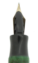 CIRCA 1932 DUOFOLD JADE VEST POCKET FOUNTAIN PEN & PENCIL SET XF-BBB+ NIB RESTORED OFFERED BY ANTIQUE DIGGER