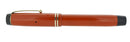 CIRCA 1932 DUOFOLD SENIOR DUOFOLD STREAMLINE RED PERMANITE FOUNTAIN PEN RESTORED OFFERED BY ANTIQUE DIGGER