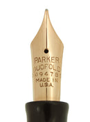 CIRCA 1932 DUOFOLD SENIOR DUOFOLD STREAMLINE RED PERMANITE FOUNTAIN PEN RESTORED OFFERED BY ANTIQUE DIGGER