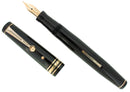 1932 WAHL EVERSHARP EQUIPOISED GOLD SEAL OVERSIZE DECOBAND FOUNTAIN PEN RESTORED OFFERED BY ANTIQUE DIGGER