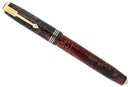 1934 PARKER BURGUNDY PEARL DOUBLE JEWEL VACUMATIC STANDARD SIZE FOUNTAIN PEN IN RESTORED CONDITION OFFERED BY ANTIQUE DIGGER