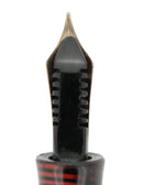 1934 PARKER BURGUNDY PEARL DOUBLE JEWEL VACUMATIC STANDARD SIZE FOUNTAIN PEN IN RESTORED CONDITION OFFERED BY ANTIQUE DIGGER