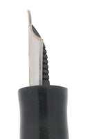 1934 PARKER JET BLACK DOUBLE JEWEL VACUMATIC OVERSIZE LONGITUNDIAL LINES FOUNTAIN PEN RESTORED OFFERED BY ANTIQUE DIGGER