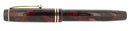 C1934 PARKER SR STREAMLINE DUOFOLD BURGUNDY BLACK FOUNTAIN PEN RESTORED OFFERED BY ANTIQUE DIGGER