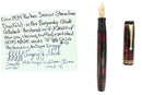 CIRCA 1934 PARKER SENIOR STREAMLINE DUOFOLD BURGUNDY BLACK FOUNTAIN PEN RESTORED OFFERED BY ANTIQUE DIGGER