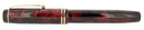 CIRCA 1934 PARKER SENIOR STREAMLINE DUOFOLD BURGUNDY BLACK FOUNTAIN PEN RESTORED OFFERED BY ANTIQUE DIGGER