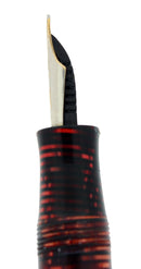 1934 PARKER BURGUNDY PEARL STANDARD VACUMATIC FOUNTAIN PEN RESTORED OFFERED BY ANTIQUE DIGGER