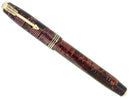 1934 PARKER BURGUNDY PEARL STANDARD VACUMATIC FOUNTAIN PEN RESTORED OFFERED BY ANTIQUE DIGGER
