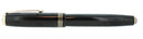 1934 PARKER JET BLACK STANDARD VACUMATIC DOUBLE JEWEL FOUNTAIN PEN RESTORED OFFERED BY ANTIQUE DIGGER