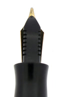 1934 PARKER JET BLACK STANDARD VACUMATIC DOUBLE JEWEL FOUNTAIN PEN RESTORED OFFERED BY ANTIQUE DIGGER