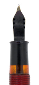 C1934 SHEAFFER BALANCE CHERRY RED SERVICE LOANER FOUNTAIN PEN RESTORED OFFERED BY ANTIQUE DIGGER