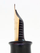 C1934 VACUUM-FIL SHEAFFER MARINE GREEN OVERSIZE FOUNTAIN PEN RESTORED OFFERED BY ANTIQUE DIGGER