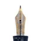 1935 PARKER SILVER PEARL CELLULOID DOUBLE JEWEL VACUMATIC FOUNTAIN PEN RESTORED OFFERED BY ANTIQUE DIGGER