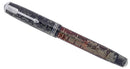 1935 PARKER SILVER PEARL CELLULOID DOUBLE JEWEL VACUMATIC FOUNTAIN PEN RESTORED OFFERED BY ANTIQUE DIGGER