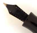 RESTORED 1935 PARKER BURGUNDY MOTTLED DOUBLE JEWEL VACUMATIC JR FOUNTAIN PEN OFFERED BY ANTIQUE DIGGER