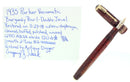1935 PARKER BURGUNDY PEARL STANDARD VACUMATIC FOUNTAIN PEN RESTORED OFFERED BY ANTIQUE DIGGER