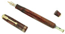 1935 PARKER BURGUNDY PEARL STANDARD VACUMATIC FOUNTAIN PEN RESTORED OFFERED BY ANTIQUE DIGGER