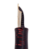 1934 PARKER BURGUNDY PEARL VACUMATIC DOUBLE JEWEL FOUNTAIN PEN RESTORED OFFERED BY ANTIQUE DIGGER