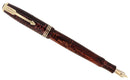 1934 PARKER BURGUNDY PEARL VACUMATIC DOUBLE JEWEL FOUNTAIN PEN RESTORED OFFERED BY ANTIQUE DIGGER