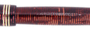 1934 PARKER BURGUNDY PEARL VACUMATIC DOUBLE JEWEL FOUNTAIN PEN RESTORED OFFERED BY ANTIQUE DIGGER