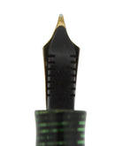 1935 PARKER EMERALD VACUMATIC DOUBLE JEWEL FOUNTAIN PEN STANDARD SIZE RESTORED OFFERED BY ANTIQUE DIGGER