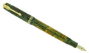 1935 PARKER EMERALD VACUMATIC DOUBLE JEWEL FOUNTAIN PEN STANDARD SIZE RESTORED OFFERED BY ANTIQUE DIGGER