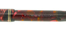 1935 PARKER BURGUNDY MOTTLED DOUBLE JEWEL VACUMATIC JR FOUNTAIN PEN RESTORED OFFERED BY ANTIQUE DIGGER