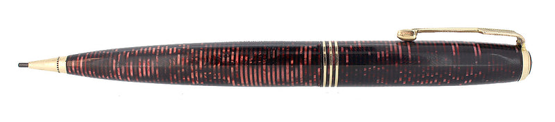 1935 PARKER VACUMATIC BURGUNDY PEARL OVERSIZE MECHANICAL PENCIL RESTORED OFFERED BY ANTIQUE DIGGER