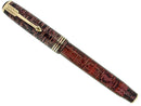 1935 PARKER VACUMATIC BURGUNDY PEARL STANDARD SIZE FOUNTAIN PEN RESTORED OFFERED BY ANTIQUE DIGGER