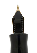 1935 PARKER VACUMATIC GREEN MOTTLED DOUBLE JEWEL FOUNTAIN PEN RESTORED OFFERED BY ANTIQUE DIGGER